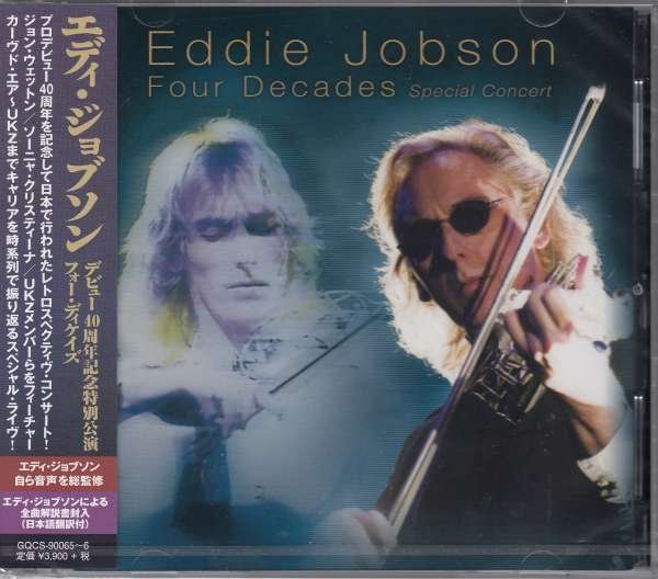 CD Shop - JOBSON, EDDIE FOUR DECADES