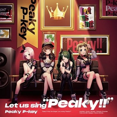 CD Shop - PEAKY P-KEY LET US SING \