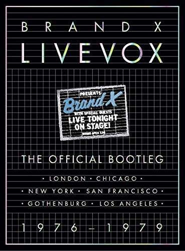 CD Shop - BRAND X LIVEVOX -THE OFFICIAL BOOTLEG-