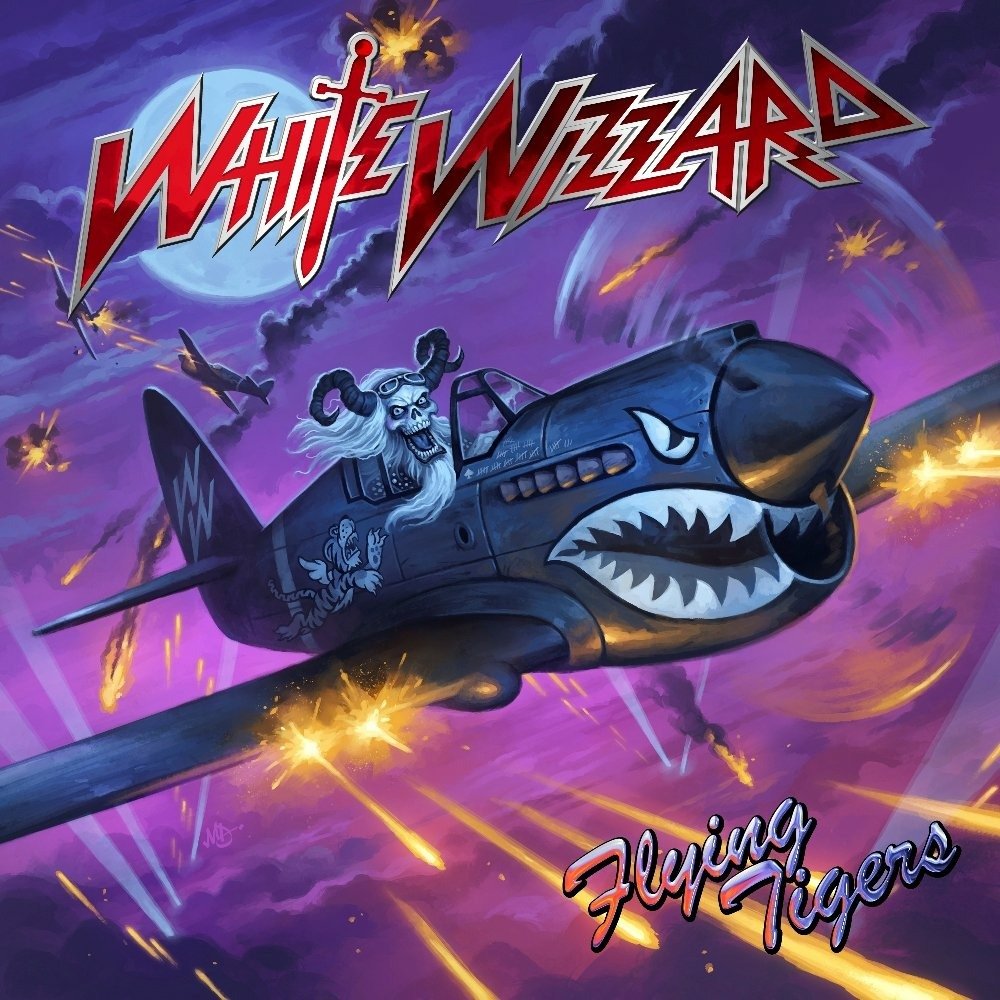 CD Shop - WHITE WIZZARD FLYING TIGERS
