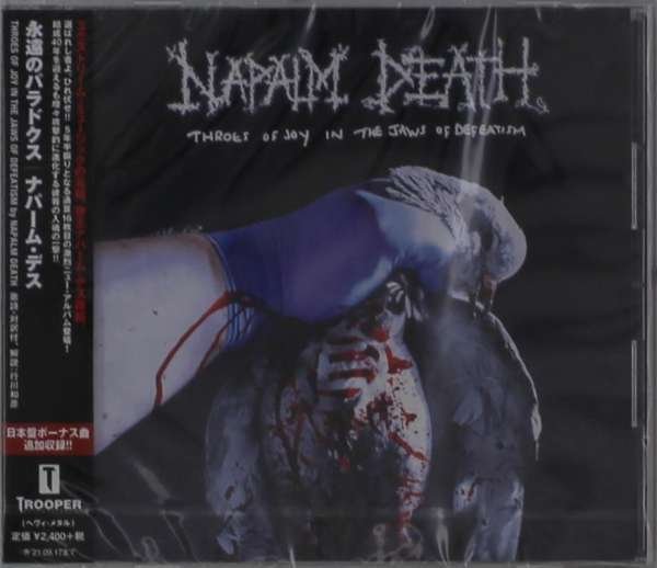 CD Shop - NAPALM DEATH THROES OF JOY IN THE JAWS OF DEFEATISM