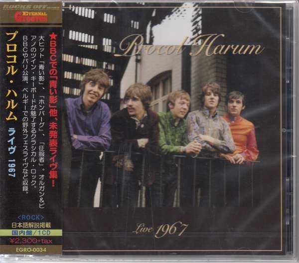CD Shop - PROCOL HARUM LIVE 1967
