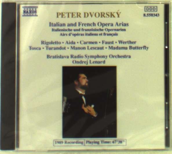 CD Shop - DVORSKY, P ITALIAN AND FRENCH OPERA