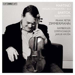 CD Shop - ZIMMERMANN, FRANK PETER Martinu/Bartok: Violin Concertos