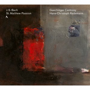 CD Shop - RADEMANN, HANS-CHRISTOPH J.S.BACH:ST.MATTHEW PAASION BWV244