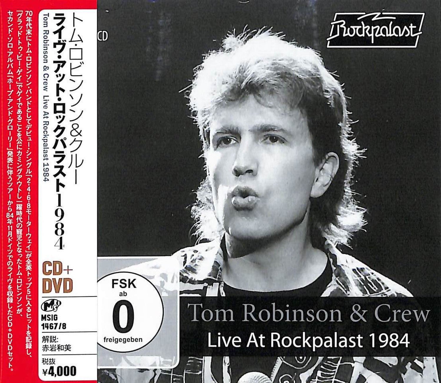 CD Shop - ROBINSON, TOM & CREW LIVE AT ROCKPALAST 1984