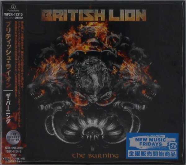 CD Shop - BRITISH LION BURNING