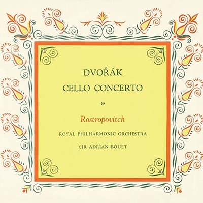 CD Shop - ROSTROPOVICH, MSTISLAV Dvorak: Cello Concerto
