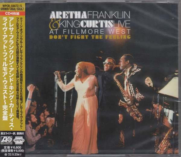CD Shop - FRANKLIN, ARETHA & KING C LIVE AT FILLMORE WEST - DON`T FIGHT THE FEELING