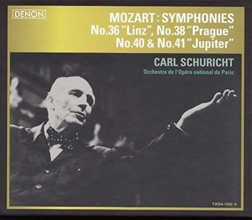 CD Shop - SCHURICHT, CARL Mozart: Symphonies No.36