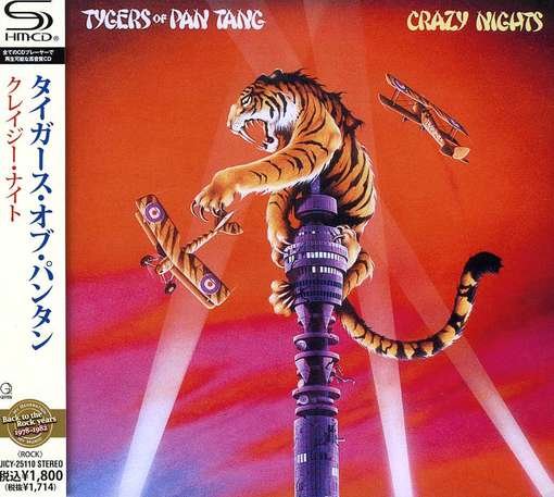CD Shop - TYGERS OF PAN TANG CRAZY NIGHTS
