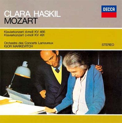 CD Shop - HASKIL, CLARA / IGOR MARK MOZART: PIANO CONCERTO NO.20/NO.24