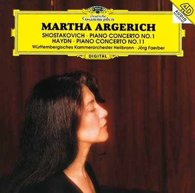 CD Shop - ARGERICH, MARTHA SHOSTAKOVICH & HAYDN: PIANO CONCERTO NO.1
