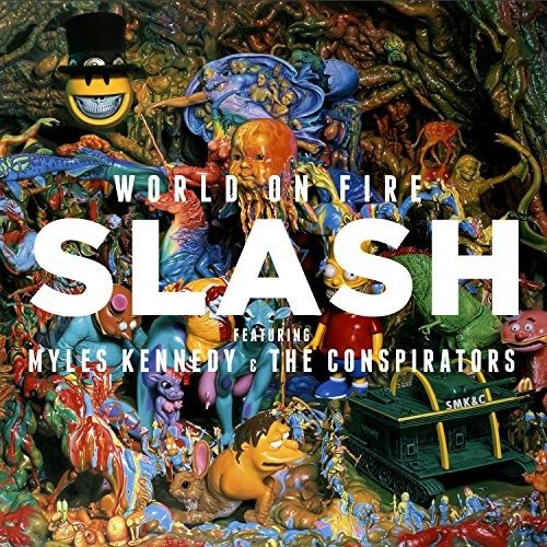 CD Shop - SLASH WORLD ON FIRE
