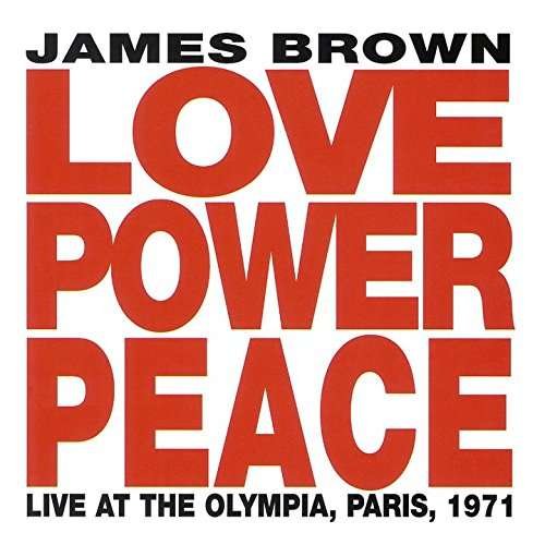 CD Shop - BROWN, JAMES LOVE POWER PEACE LIVE