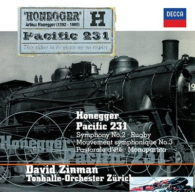 CD Shop - ZINMAN, DAVID HONEGGER: RUGBY, PACIFIC 231