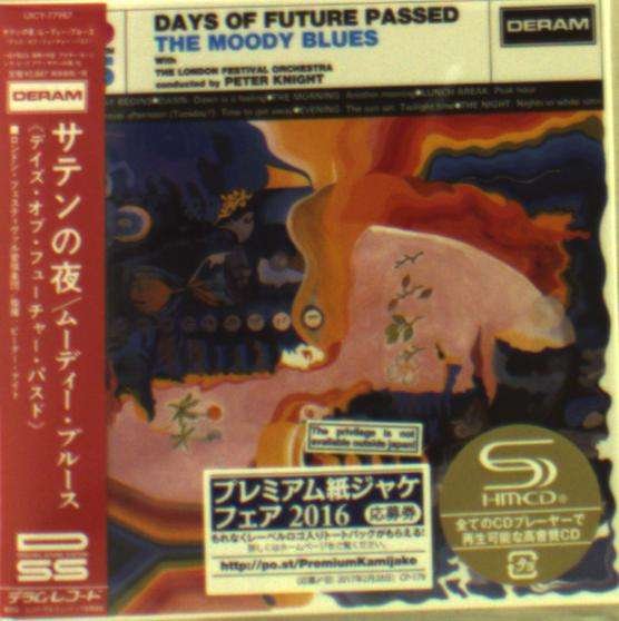 CD Shop - MOODY BLUES DAYS OF FUTURE PASSED