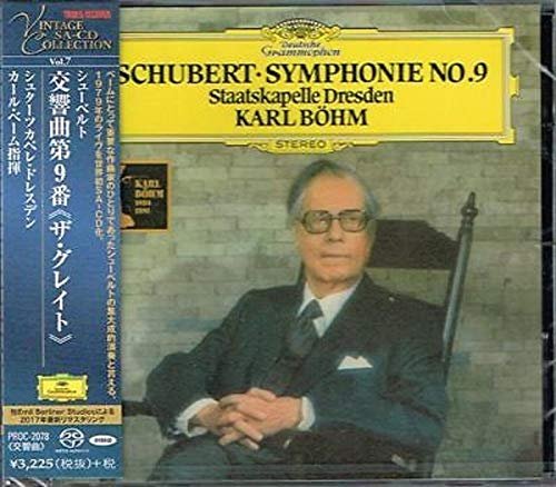 CD Shop - STAATSKAPELLE DRESDEN / K Schubert: Symphony No.9