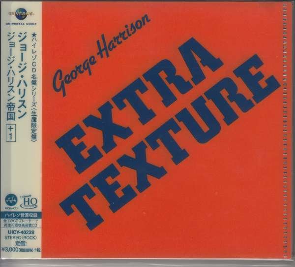 CD Shop - HARRISON, GEORGE EXTRA TEXTURE