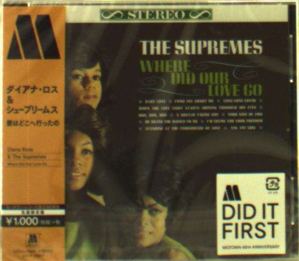 CD Shop - ROSS, DIANA & THE SUPREME WHERE DID OUR LOVE GO