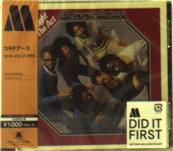 CD Shop - COMMODORES CAUGHT IN THE ACT
