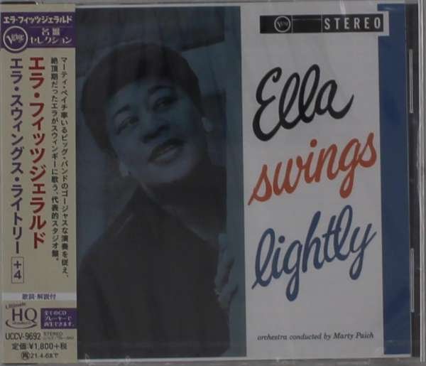 CD Shop - FITZGERALD, ELLA ELLA SWINGS LIGHTLY