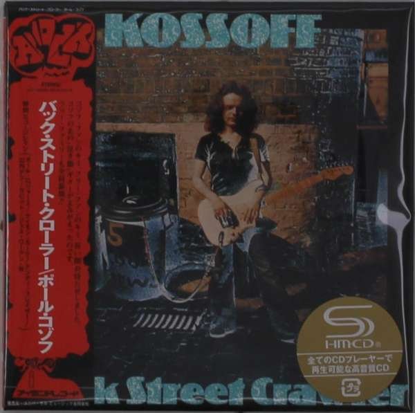 CD Shop - KOSSOFF, PAUL BACK STREET CRAWLER
