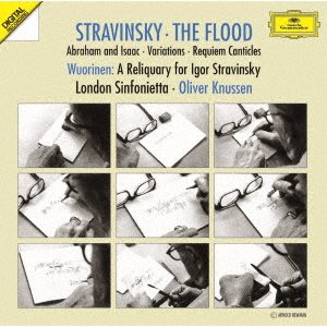 CD Shop - KNUSSEN, OLIVER STRAVINSKY: THE FLOOD. ABRAHAM AND ISAAC. VATIATIONS. REQUIEM CANTICLES
