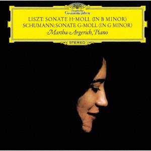 CD Shop - ARGERICH, MARTHA LISZT: PIANO SONATA IN B MINOR/SCHUMANN: PIANO SONATA NO.2
