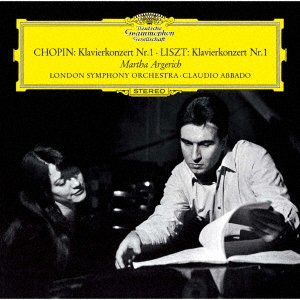 CD Shop - ARGERICH, MARTHA CHOPIN: PIANO CONCERTO NO.1 / LISZT: PIANO CONCERTO NO.1