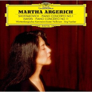 CD Shop - ARGERICH, MARTHA SHOSTAKOVICH: PIANO CONCERTO / HAYDN: PIANO CONCERTO NO.11