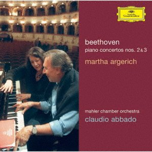 CD Shop - ARGERICH, MARTHA BEETHOVEN: PIANO CONCERTOS NOS.2 & 3