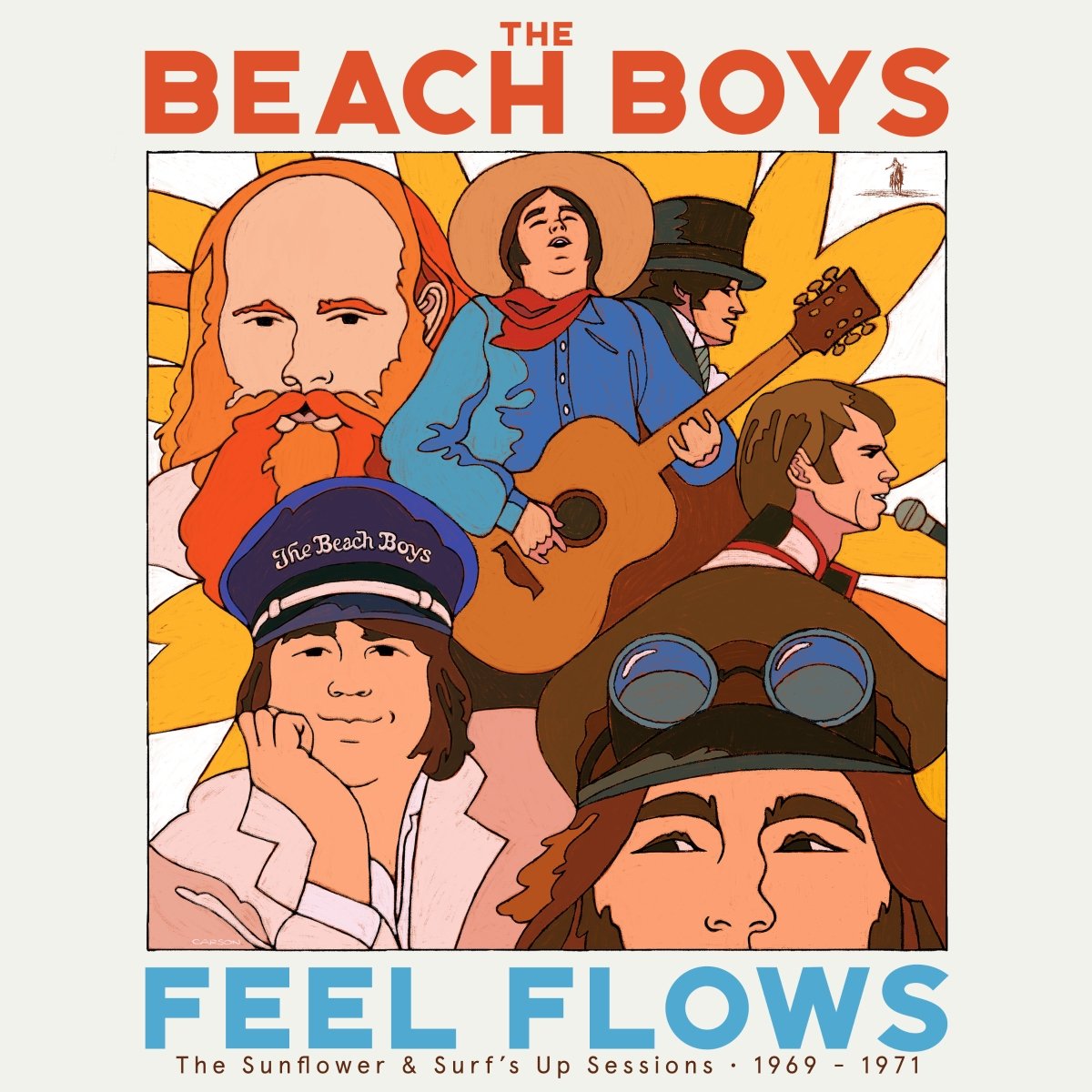 CD Shop - BEACH BOYS FEEL FLOWS: THE SUNFLOWER & SURF`S UP SESSIONS 1969-1971