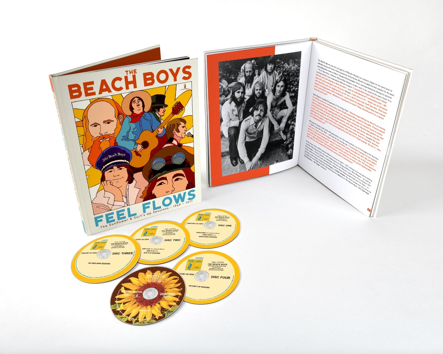 CD Shop - BEACH BOYS FEEL FLOWS: THE SUNFLOWER & SURF`S UP SESSIONS 1969-1971