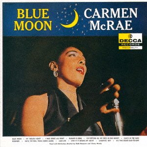 CD Shop - MCRAE, CARMEN BLUE MOON