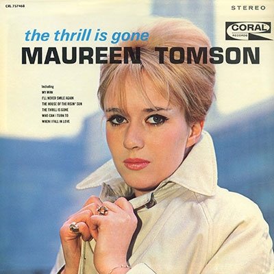 CD Shop - TOMSON, MAUREEN THRILL IS GONE