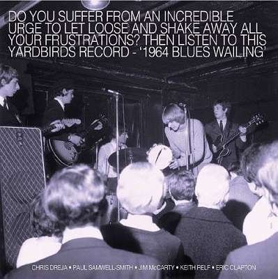 CD Shop - YARDBIRDS BLUES WAILING - FIVE LIVE YARDBIRDS 1964