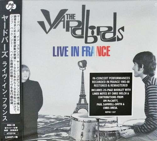 CD Shop - YARDBIRDS LIVE IN FRANCE