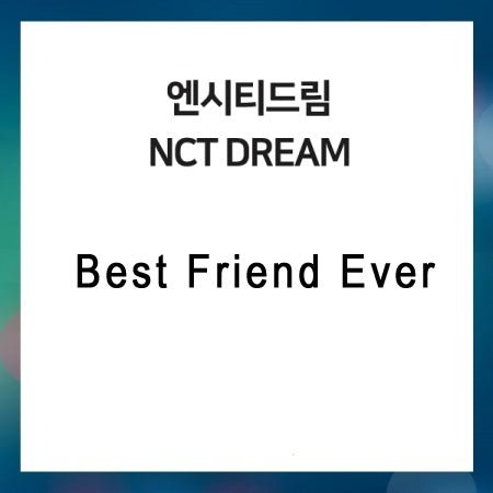 CD Shop - NCT DREAM BEST FRIEND EVER