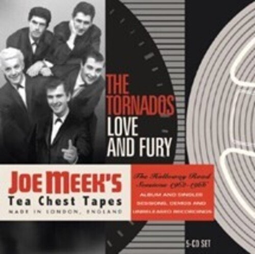 CD Shop - TORNADOS LOVE AND FURY - THE HOLLOWAY ROAD SESSIONS 1962-1966