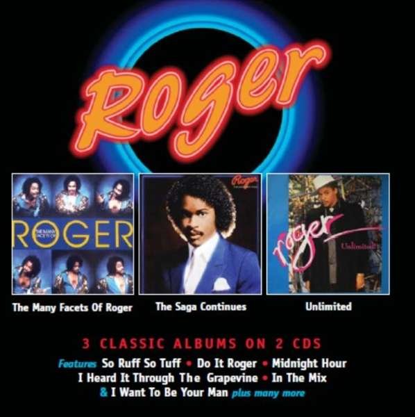 CD Shop - ROGER MANY FACETS OF ROGER/THE SAGA CONTINUES/UNLIMITED