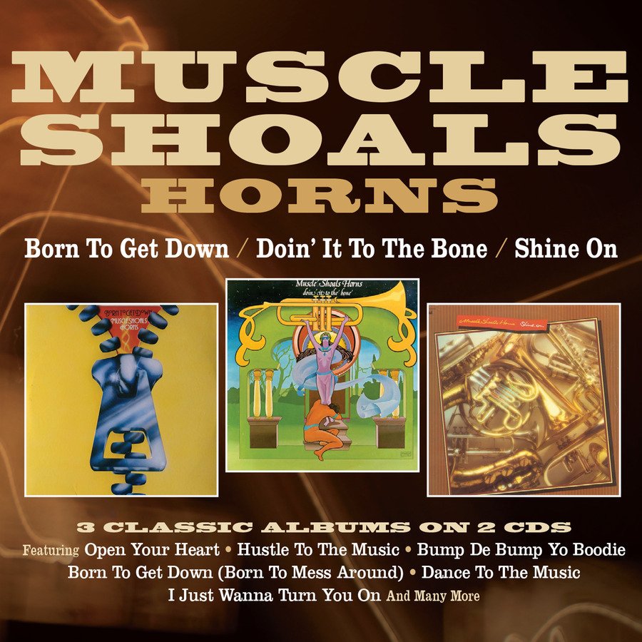 CD Shop - MUSCLE SHOALS HORNS BORN TO GET DOWN, DOIN\
