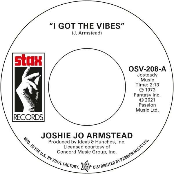 CD Shop - ARMSTEAD, JO I GOT THE VIBES / I\