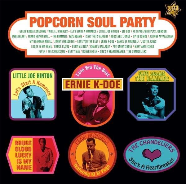 CD Shop - V/A POPCORN SOUL PARTY-BLENDED SOUL & A&B 1958-62