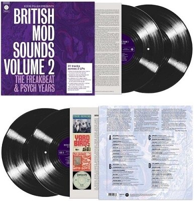 CD Shop - V/A EDDIE PILLER PRESENTS - BRITISH MOD SOUNDS OF THE 1960S VOLUME 2: THE FREAKBEAT & PSYCH YEARS