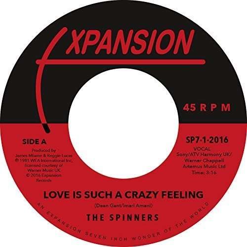 CD Shop - SPINNERS LOVE IS SUCH A CRAZY FEEL
