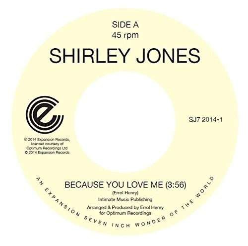 CD Shop - JONES, SHIRLEY BECAUSE YOU LOVE ME