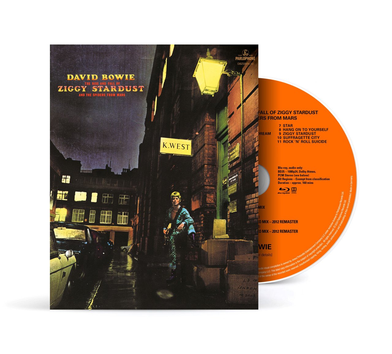 CD Shop - BOWIE, DAVID THE RISE AND FALL OF ZIGGY STARDUST AND THE SPIDERS FROM MARS