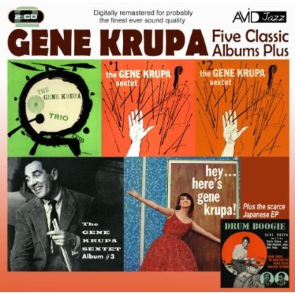 CD Shop - KRUPA, GENE FIVE CLASSIC ALBUMS PLUS