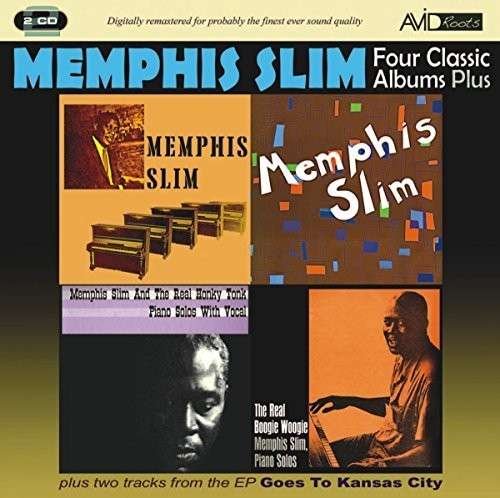 CD Shop - MEMPHIS SLIM FOUR CLASSIC ALBUMS PLUS